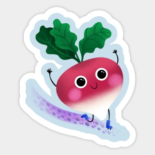 Skate to the Beet Sticker